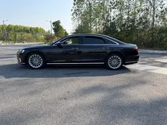 2021 Audi A8L 50 TFSI quattro Comfort, чёрный — фото 17