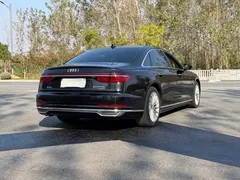 2021 Audi A8L 50 TFSI quattro Comfort, чёрный — фото 18