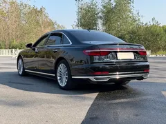 2021 Audi A8L 50 TFSI quattro Comfort, чёрный — фото 20