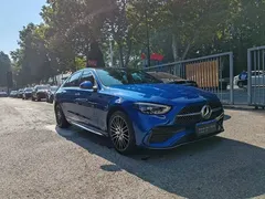 2022 Mercedes-Benz C-Class C 260 L Sport, синий — фото 2