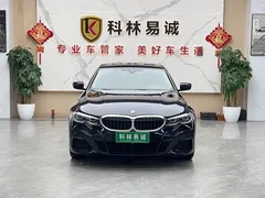 2021 BMW 3 Series 325Li M Sport Package, чёрный — фото 2