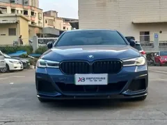 2021 BMW 5 Series 535Le PHEV Pioneer M Sport Package, синий — фото 2