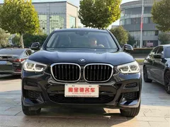 2021 BMW X3, чёрный — фото 2