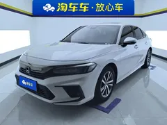 2023 Honda Civic 240TURBO CVT, белый — фото 1