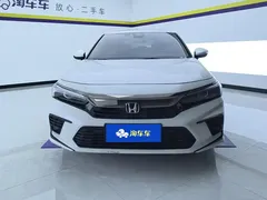 2023 Honda Civic 240TURBO CVT, белый — фото 2