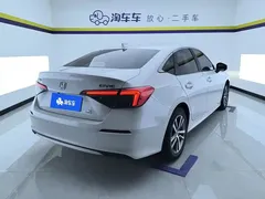 2023 Honda Civic 240TURBO CVT, белый — фото 3