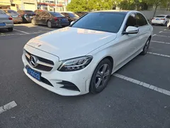 2021 Mercedes-Benz C-Class C 260 L Sport, белый — фото 1
