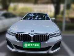 2021 BMW 5 Series 530Li Premium M Sport Package, белый — фото 2