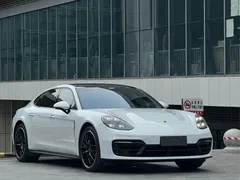 2021 Porsche Panamera 4 Long Wheelbase 2.9T, белый — фото 3