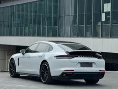 2021 Porsche Panamera 4 Long Wheelbase 2.9T, белый — фото 10