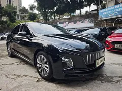 2023 Hongqi E-QM5 EV 620km PLUS, чёрный — фото 3
