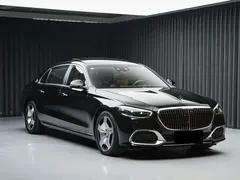 2023 Mercedes-Benz Maybach S-Class S 480 4MATIC, чёрный — фото 3