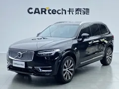 2021 Volvo XC90 7-seat, чёрный — фото 1