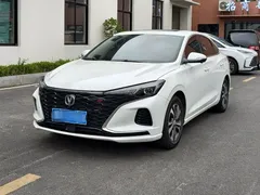 2021 Changan Eado PLUS Blue Whale NE 1.4T GDI DCT Premium, белый — фото 2