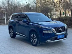 2021 Nissan X-Trail VC-Turbo 300 CVT 4WD Luxury, синий — фото 1