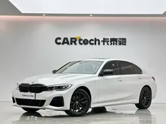 2022 BMW 3 Series 325Li M Sport Dark Package, белый — фото 1