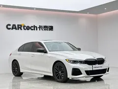 2022 BMW 3 Series 325Li M Sport Dark Package, белый — фото 6