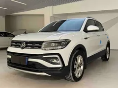 2022 Volkswagen T-Cross 280TSI DSG Comfort, белый — фото 1