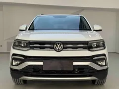 2022 Volkswagen T-Cross 280TSI DSG Comfort, белый — фото 2