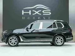 2023 BMW X7 xDrive40i Luxury Package, чёрный — фото 3