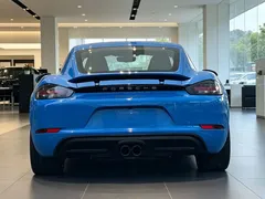 2020 Porsche 718 Cayman 2.0T, синий — фото 8