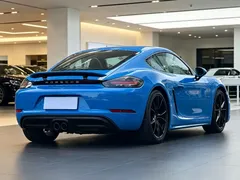 2020 Porsche 718 Cayman 2.0T, синий — фото 9