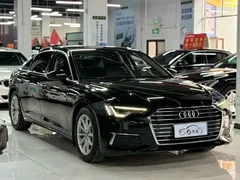 2021 Audi A6L 40 TFSI Luxury Elegant, чёрный — фото 3