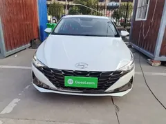 2022 Hyundai Elantra 1.5L CVT GLX Elite, белый — фото 3