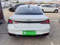 2022 Hyundai Elantra 1.5L CVT GLX Elite, белый — фото 6