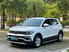 2022 Volkswagen T-Cross 1.5L AT Fashion, белый — фото 1