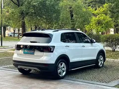 2022 Volkswagen T-Cross 1.5L AT Fashion, белый — фото 2