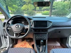 2022 Volkswagen T-Cross 1.5L AT Fashion, белый — фото 8