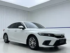 2022 Honda Civic 180TURBO CVT, белый — фото 3