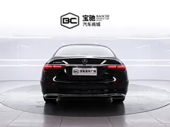 2023 Mercedes-Benz S-Class S 400 L Luxury, чёрный — фото 4