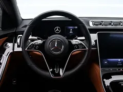 2023 Mercedes-Benz S-Class S 400 L Luxury, чёрный — фото 7