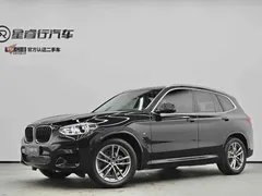 2021 BMW X3, чёрный — фото 1