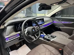 2023 BMW 7 Series 735Li M Sport Package, чёрный — фото 16