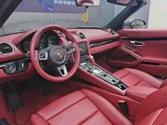2022 Porsche 718 Boxster T 2.0T, чёрный — фото 6