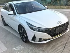2021 Hyundai Elantra 1.5L CVT GLX Elite, белый — фото 3
