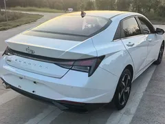 2021 Hyundai Elantra 1.5L CVT GLX Elite, белый — фото 14