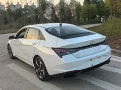 2021 Hyundai Elantra 1.5L CVT GLX Elite, белый — фото 17