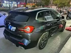 2022 BMW X3, чёрный — фото 6