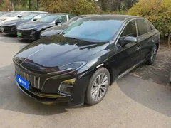 2023 Hongqi E-QM5 EV 620km PLUS, чёрный — фото 1