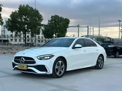 2022 Mercedes-Benz C-Class C 200 L Sport, белый — фото 3