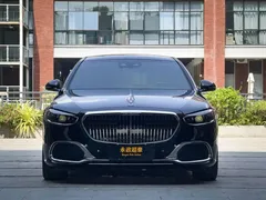 2023 Mercedes-Benz Maybach S-Class S 480 4MATIC, чёрный — фото 3