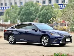 2021 Lexus ES 200 Excellence, синий — фото 3