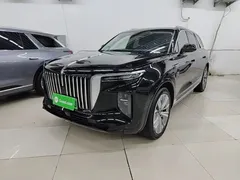 2022 Hongqi E-HS9 690km 6-seat, чёрный — фото 2