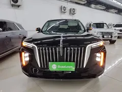 2022 Hongqi E-HS9 690km 6-seat, чёрный — фото 3