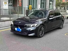 2023 BMW 3 Series 325Li M Sport Dark Night Package, чёрный — фото 1