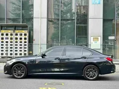 2023 BMW 3 Series 325Li M Sport Dark Night Package, чёрный — фото 2